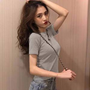 Blusas de Verano para Mujer, Top sin Mangas con Cuello Redondo, Blusa Tejida Lisa, Blusas Casuales Finas sin Mangas - Product Image 3