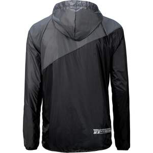 Chaqueta Anorak Rog para Hombre, Impermeable, con Capucha, Deportiva, Estilo Parka, Corte Recto, Color Negro y Gris - Product Image 3