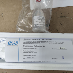 Électrode de référence SWAN A-87.840.100 avec gaine en verre mise à la terre - Product Image 1