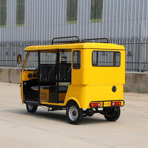 Cina fabbrica 9 passeggeri triciclo Taxi Tuk Tuk moto benzina a tre ruote benzina per l'Africa in vendita - Product Image 4