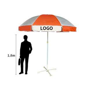 Customized Travel Beach <b>Umbrella</b> <b>Large</b> Outdoor Advertising Heavy Duty Parasol with Logo and Sun Protection - Product Image 3