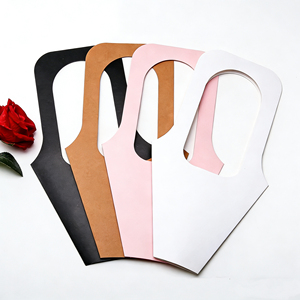 Elegante Caja de Regalo Plegable Ecológica para Flores con Asa |   Materiales Reciclados e Impresión UV |   para el Día de San Valentín y el Día de la Madre - Product Image 6