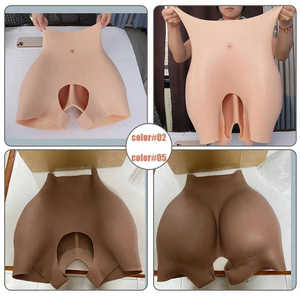 Silicone morbido femminile realistico grandi fianchi imbottiti 3cm e 2cm di imbottitura a vita alta modellante per donne glutei che migliorano - Product Image 1