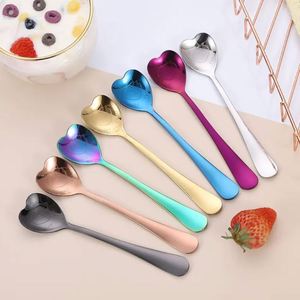 Custom Color Stainless Steel Tea <b>Spoon</b> Dessert Coffee Ice Tea <b>Table</b> <b>Spoons</b> - Product Image 4