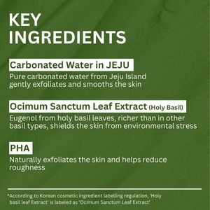 Mascarilla de Lodo Profundo Carbonatada con Hierba <span class=keywords><strong>Sagrada</strong></span> de Corea, Marca Privada, para Rostro y Nariz, Elimina Puntos Negros, Limpia los Poros, Suaviza, para Todo Tipo de Piel - Product Image 2