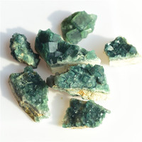 Commercio all'ingrosso bulk raw naturale verde fluorite cluster cristalli pietre curative grezzo specimen