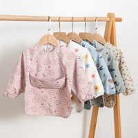 Bavoirs en PU imperméables personnalisés de haute qualité, doux, sans BPA, écologiques, antibactériens, avec grande poche de récupération pour bébés