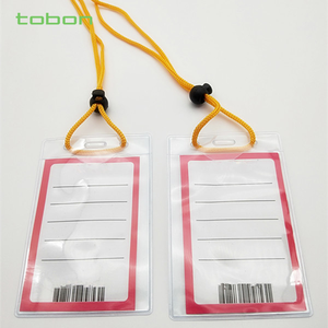 ID Card Name Badge Holder Polyester Straps Lanyards