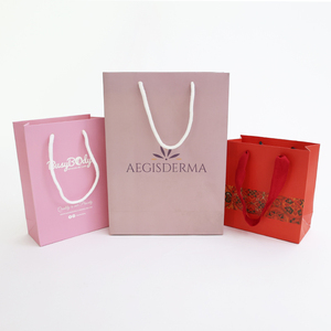 Trung Quốc Nhà Máy Chất Lượng Cao Giá Rẻ Đầy Màu Sắc Kraft Túi Giấy Tùy Chỉnh In Với Xử Lý - Product Image 3