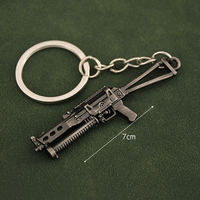 Venta al por mayor caliente Mini pistola llavero 5-9CM 18cm M24 Metal juego pistola modelo llavero gunistic pistola de juguete estudiante llavero