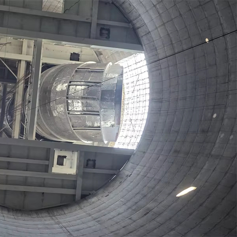 Customized on Demand ASTM A36+C276 FGD Composite Chimney