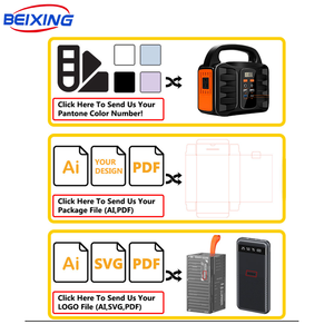 شاحن محمول خارجي للتخييم بسعة عالية 100 واط من سبائك الألومنيوم، بنك طاقة OP015 بسعة 20000 مللي أمبير في الساعة مع شحن سريع مدمج - Product Image 5