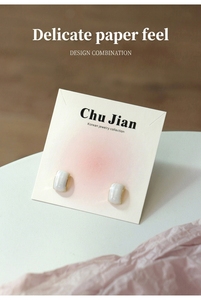 Étiquettes volantes en papier pour bijoux, colliers, boucles d'oreilles, cartes de remerciement vierges personnalisables, logo personnalisé, accessoires capillaires écologiques - Product Image 3