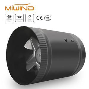 Precio de fábrica, ventilador de escape de alta calidad, ventilador de conducto en línea de plástico, ventilador de conducto en línea de 4 pulgadas, alta eficiencia, venta al por mayor - Product Image 1