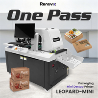 Imprimante jet d'encre compacte Renovix pour bureau, machine d'emballage pour petites entreprises, 1200 DPI, haute vitesse automatique pour étiquettes de sachets Doypack