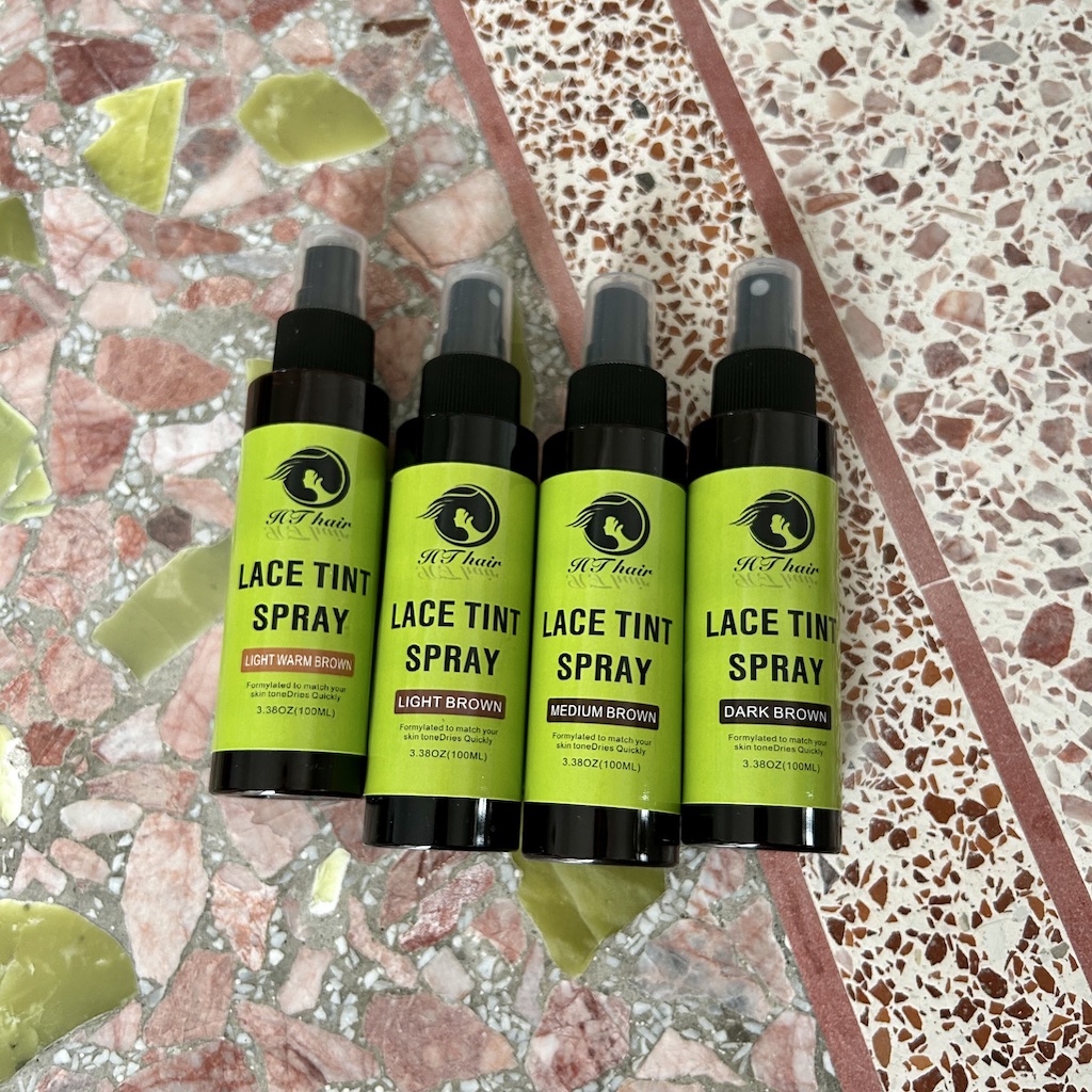 Spray de teinte de dentelle
