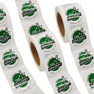 Etichette Adesive con Logo Stampato, Adesivi Rotondi in Vinile Impermeabili, Etichette per Imballaggio in Rotolo, Etichette per Prodotti/Merchandise - Product Image 5