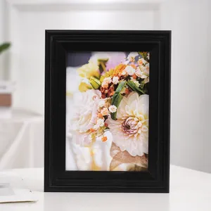 Phổ Biến Phong Cách Châu Âu Rắn Gỗ Khung Ảnh Tùy Chỉnh Kích Thước Và Màu Sắc Đứng Treo Trang Trí Nghệ Thuật Pic Khung - Product Image 3