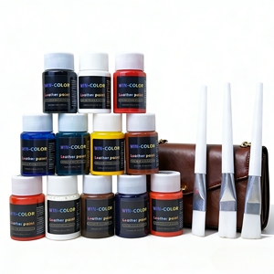 <span class=keywords><strong>Pintura</strong></span> Acrílica <span class=keywords><strong>para</strong></span> Cuero a Base de Agua, No Tóxica, Flexible, <span class=keywords><strong>para</strong></span> Zapatillas, Bolsos, Chaquetas, Venta al Por Mayor - Product Image 1