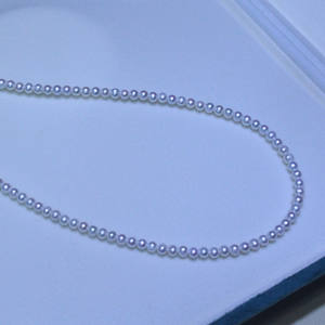 สร้อยคอไข่มุกน้ำจืดแบบเรียบง่ายสำหรับผู้หญิง Xiaomi ขนาด 4-5 มม. ไข่มุกน้ำจืดขนาดเล็ก แสงเงางาม สง่างาม เครื่องประดับไข่มุกน้ำจืด - Product Image 3