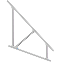 Support de montage au sol solaire en acier galvanisé à chaud ARTSIGN, système de support au sol photovoltaïque réglable pour l'installation sur les terres agricoles