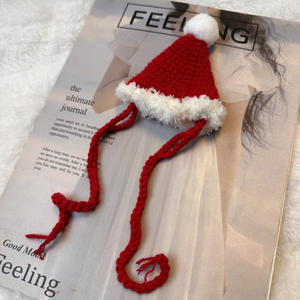 Pañuelo de Punto con Gancho de Cuero para Mascotas, Gatos y Perros, Diadema Navideña, Duradera y Ecológica de Fábrica para <span class=keywords><strong>Chihuahua</strong></span> y American Shorthair - Product Image 2