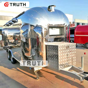 Truth Trending Pizza Food Trailer <span class=keywords><strong>con</strong></span> equipo de cocina completo Hot Dog Coffee Cart Ice Cream Mobile Truck Remolque de comida rápida - Product Image 5