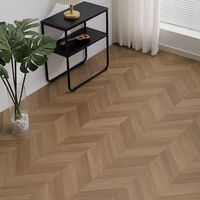 Carreaux de panneaux de bois en vinyle de luxe Adhésif à dos sec Auto-installation Revêtement de sol en PVC de 3mm pour chambres à coucher Autocollants en grain de bois Comme une pierre