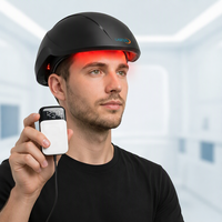 Casque laser premium 655 nm avec 352 VCSEL LLLT 200 LED, sortie haute intensité sans fil pour partenaires de marque mondiaux