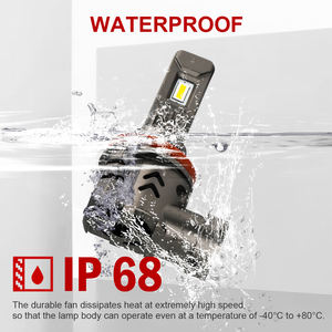 <span class=keywords><strong>H7</strong></span> H11 360 lumière LED Canbus Ampoule 6500K 80W halogène remplacement Mini Auto voiture lampe <span class=keywords><strong>H7</strong></span> H11 LED phare ampoule pour VW - Product Image 3