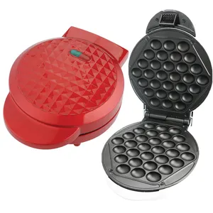 Electric Egg waffle 20cm diameter Popcake pancake machine baking pop cakes bubble waffle maker Electric