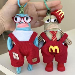 Lindo Colgante de Peluche de Pikachu, Personajes de la Ciudad, Pescador de Tiempo Parcial, Bolsa de Pescado Tejida de Lana, Accesorio de Peluche, Regalo para Niña, Regalo de Año Nuevo - Product Image 5