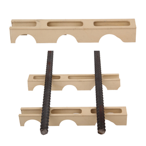 Espaciador de Plástico Protector para Barras de Refuerzo de Hormigón Prefabricado, Espaciador de Plástico Continuo de 25 mm - Product Image 6