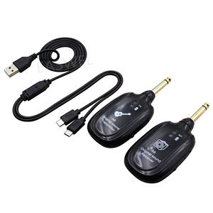 A8 chitarra elettrica Wireless sistema trasmettitore ricevitore incorporato ricaricabile chitarra senza fili trasmettono - Product Image 3