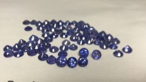 พลอยธรรมชาติอัญมณีTanzaniteทรงกลมตัดพลอยTanzanite - Product Image 4