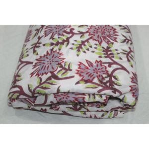 Fournisseurs de tissus imprimés à la main de Jaipur, tissus 100% coton, tissus imprimés à la main doux et naturels au mètre - Product Image 4