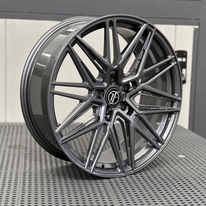 <span class=keywords><strong>ล้อ</strong></span>ฟอร์จ 22x10.5 5x130 CB71.6 สีกันเมทัล 10 ก้านแบบ Y Split Spoke ขอบลึกเว้า สำหรับ Bentley Continental GT Speed - Product Image 1
