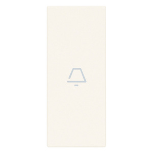Botón Axial con Símbolo de Campana Blanca, 1M de Longitud, 5mm de Diámetro, 1.5mm de Altura, para Uso en Timbre - Product Image 1