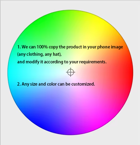 Cualquier tamaño, cualquier color se puede personalizar.