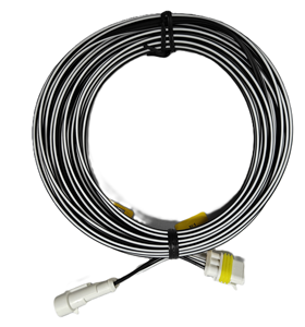 Ensemble de câbles basse tension pour tondeuses à gazon robotisées - Modèle HJ579825103 Câble noir et blanc de 3 m - Numéro de pièce 579825103 - Product Image 2