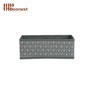 Organizador de Ropa Interior Plegable de Tela con 12 Compartimentos, Divisor de Cajones Resistente de Tela No Tejida <span class=keywords><strong>para</strong></span> Calcetines, Lencería y Accesorios Pequeños - Product Image 5