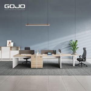 Modern Rectangle Shaped Office Desk for Work or Home Use Staff Work Table or <strong>Mesa</strong> De Trabajo for Office or Home Setup - Product Image 1