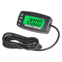 Runleader Nouveau tachymètre numérique rétroéclairé inductif IP65 étanche Plage 0-20000 tr/min Garantie 12 mois Moto Marine VTT