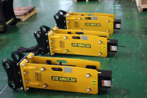 최저가 1-60 톤 굴삭기 미니 유압 해머 미니 굴삭기 차단기 코어 모터 구성 요소가있는 해머 - Product Image 3