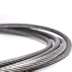 Hot Sale 8mm 10mm 12mm Elevator Parts Steel Wire Rope