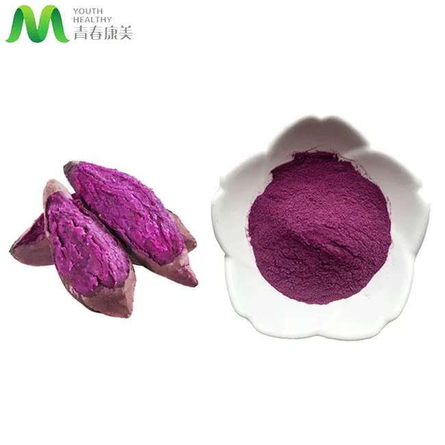 Dried Purple Sweet Potato Powder