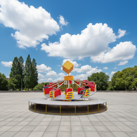 Manège à haute intensité émotionnelle à vendre |   Manège professionnel Brave Flying Turntable pour parcs d'attractions avec certifications CE/ASTM