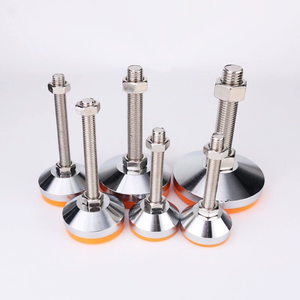 Pieds de nivellement robustes en acier zingué M8 M10 M12 M16 pour armoires - Product Image 5