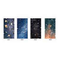Nekoni Universe Series avec carnet de poche en papier à grille pour mini journaux portables Bloc-notes