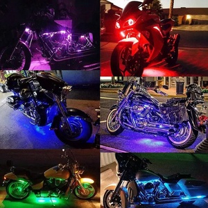 Lampe décorative pour <span class=keywords><strong>moto</strong></span>, bande néon flexible RGB, contrôle par application, ambiance néon, <span class=keywords><strong>LED</strong></span> pour <span class=keywords><strong>moto</strong></span> - Product Image 6